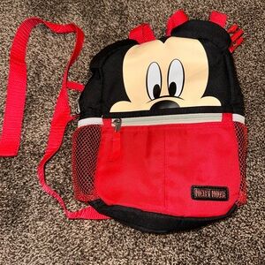 Mickey Mouse toddler bookbag leash